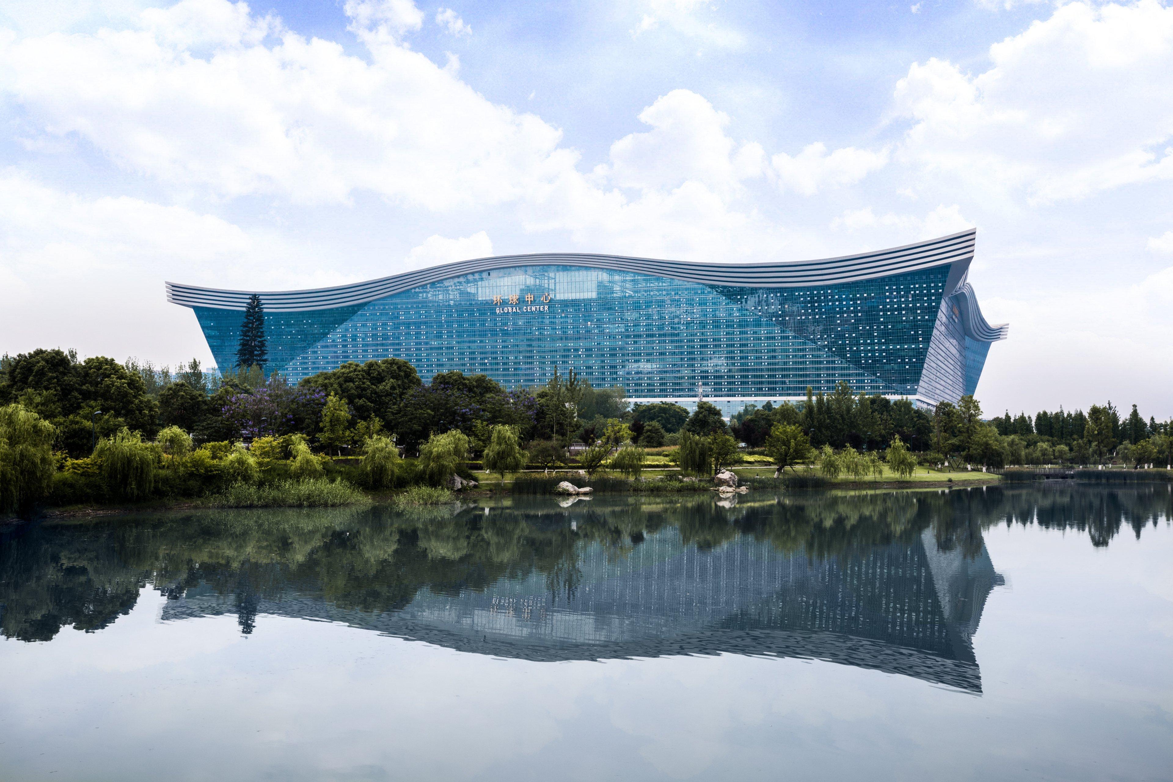 Intercontinental Chengdu Global Center By Ihg Hotell Exteriör bild
