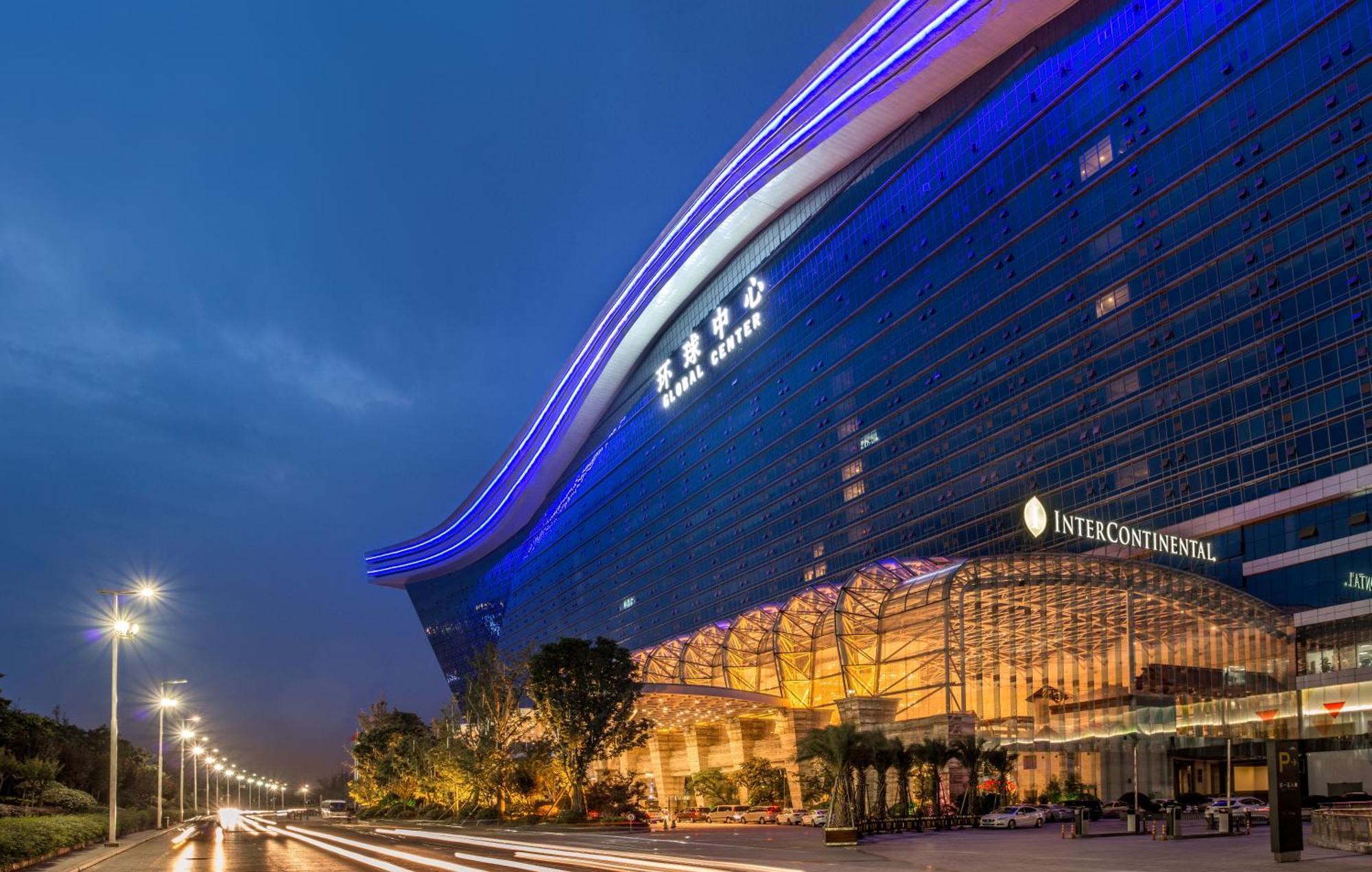 Intercontinental Chengdu Global Center By Ihg Hotell Exteriör bild
